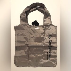 Rume The New York Times Fold up ToteBag Brand New
